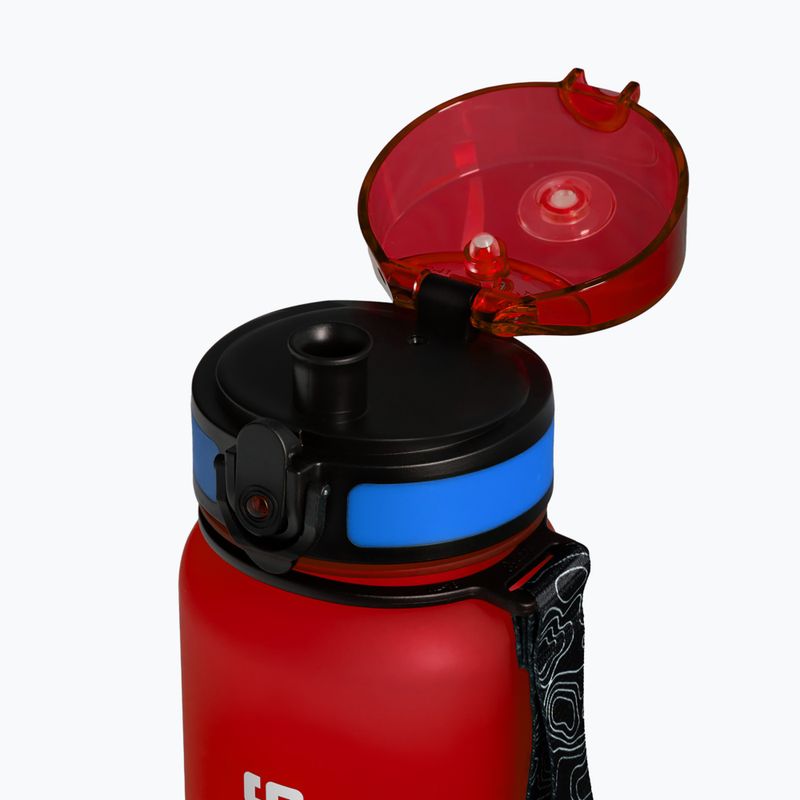 Turistinė gertuvė Alpinus Trysil GOPR Edition 650 ml raudona/mėlyna 4