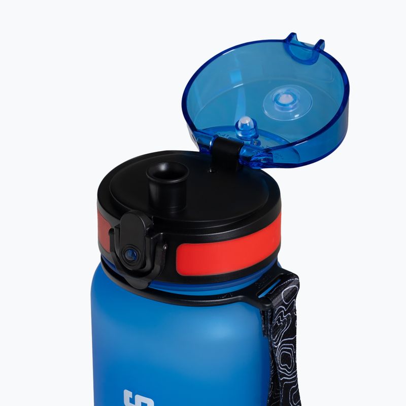 Turistinė gertuvė Alpinus Trysil GOPR Edition 650 ml mėlyna/raudona 4