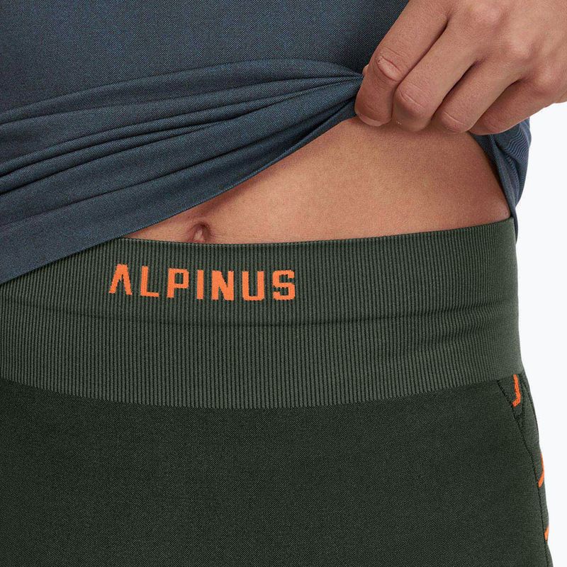 Vyriškas termo apatinių komplektas Alpinus Tactical Gausdal Set green/orange 8