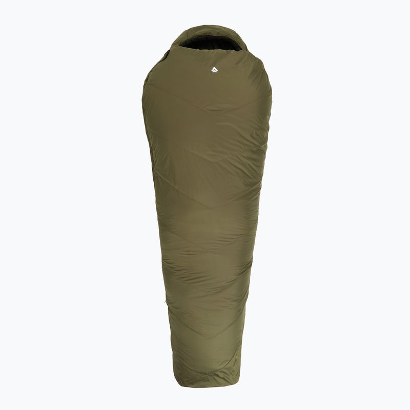 Miegmaišis Alpinus Wide & Long Fiber Pro 1050 230 cm/dešinys pušies žalias