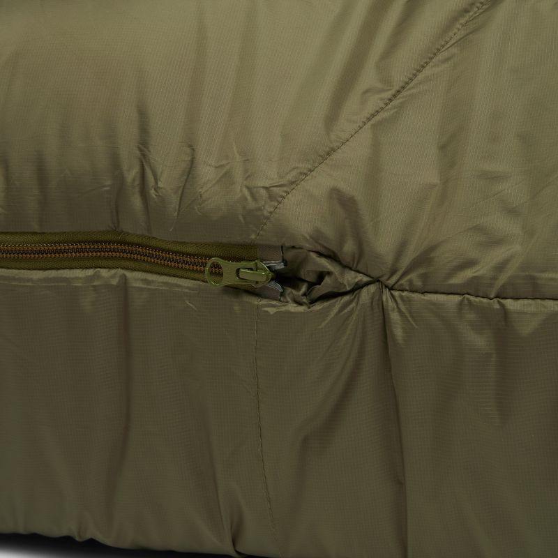 Miegmaišis Alpinus Wide & Long Fiber Pro 1050 230 cm/dešinys pušies žalias 7