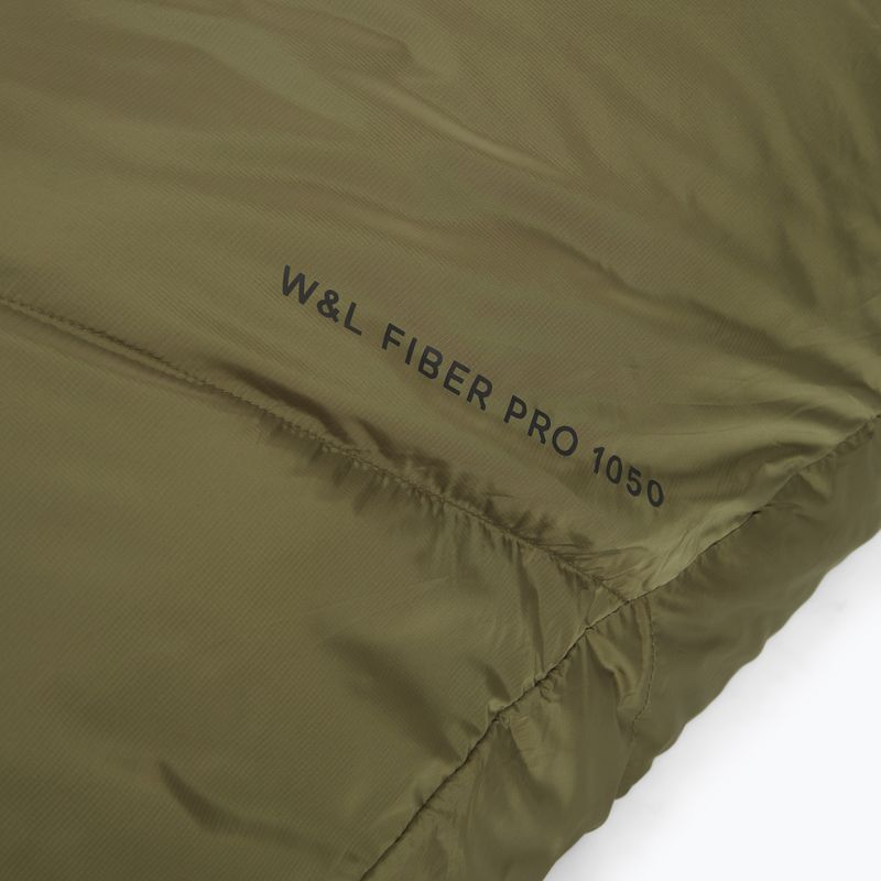 Miegmaišis Alpinus Wide & Long Fiber Pro 1050 230 cm/dešinys pušies žalias 8