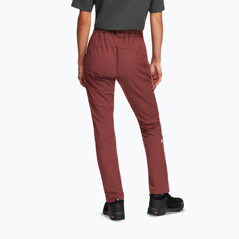 Moteriškos žygių kelnės Alpinus Burgundy marble 2