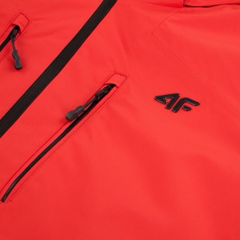 Vyriška slidinėjimo striukė 4F M0997 red 3