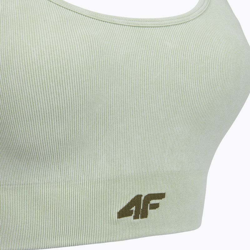 Sportinė liemenėlė 4F Solar Punk F203 light green allover 10