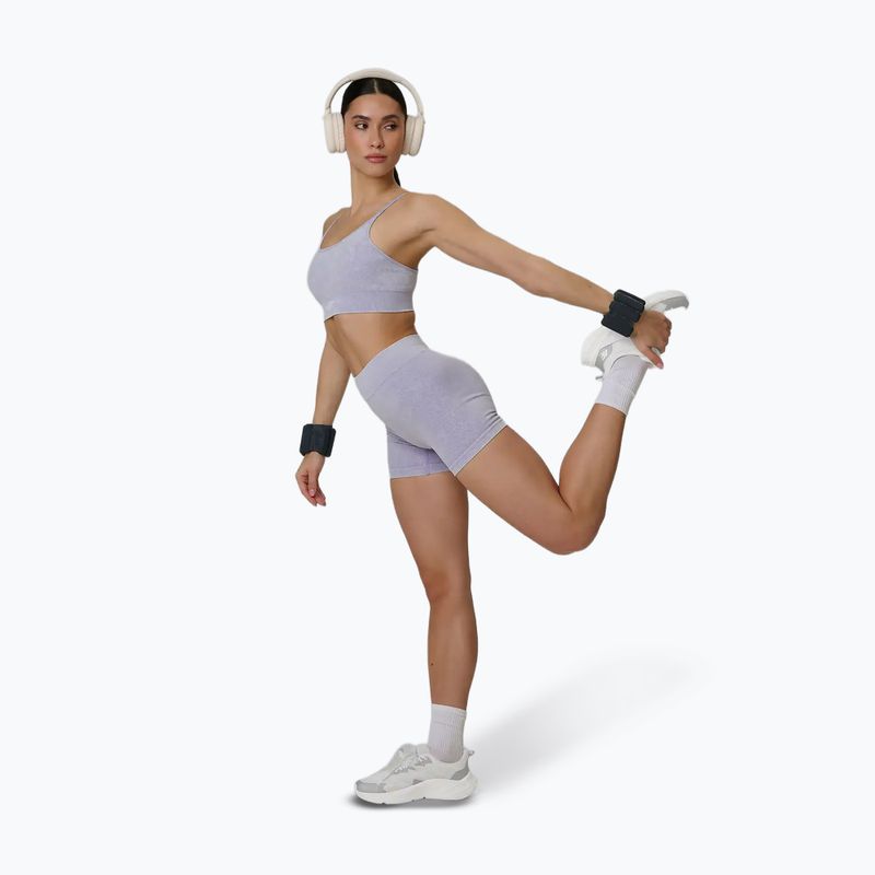 Sportinė liemenėlė 4F Solar Punk F203 violet allover 6