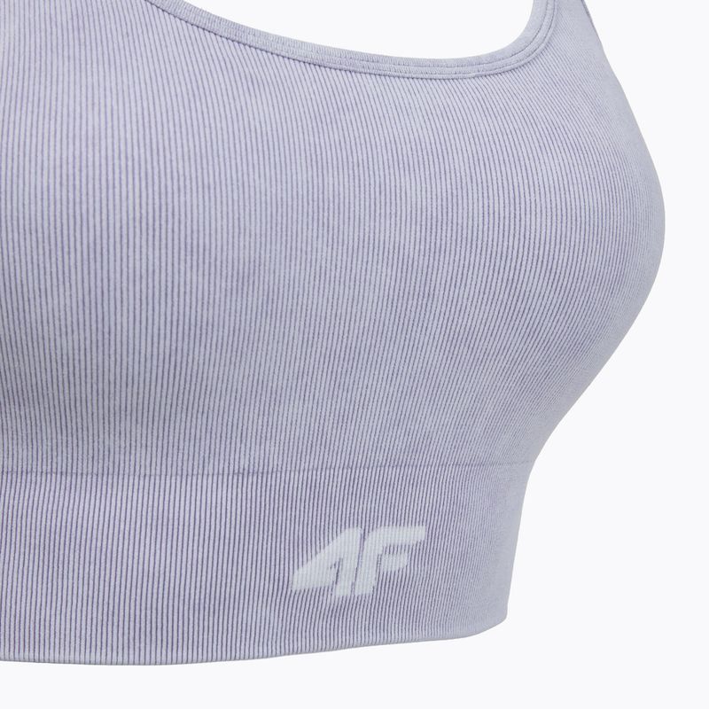 Sportinė liemenėlė 4F Solar Punk F203 violet allover 10