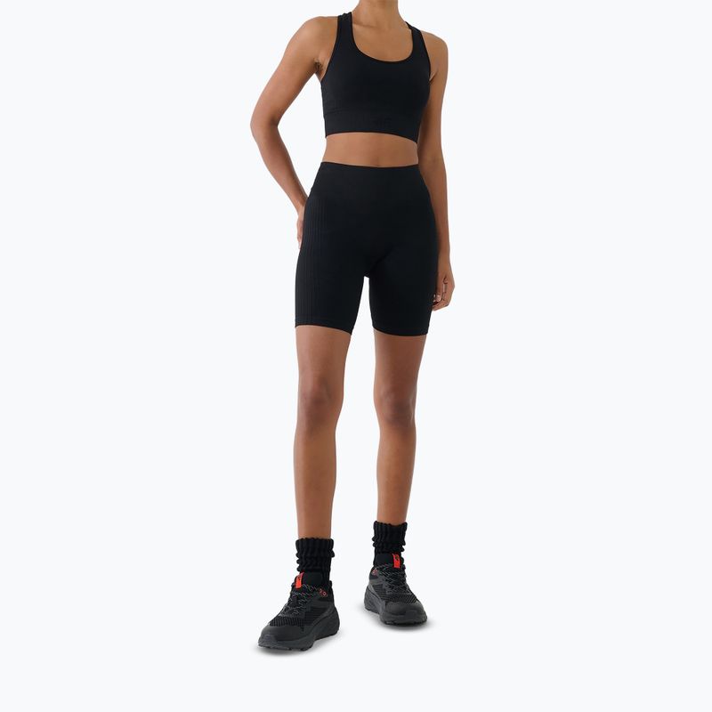 Moteriškos treniruočių tamprės 4F Multiative FNK F087 deep black 4