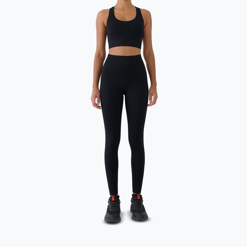Moteriškos treniruočių tamprės 4F Multiactive FNK F420 deep black 2