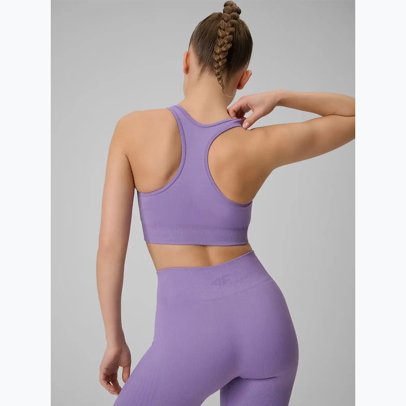Sportinė liemenėlė 4F Multiactive F242 violet 3