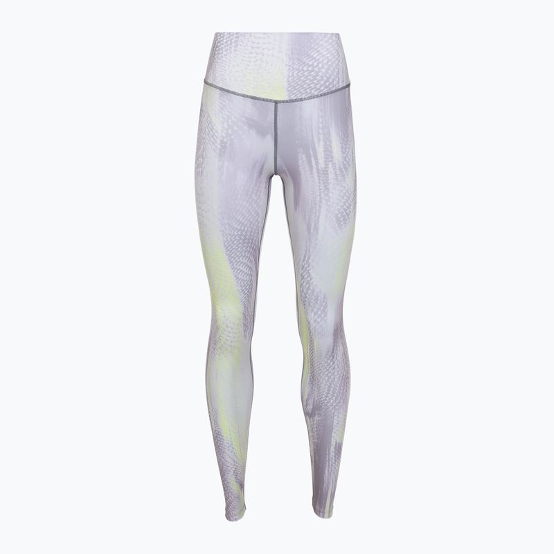 Moteriškos treniruočių tamprės 4F Solar Punk FNK F454 light yellow allover 7