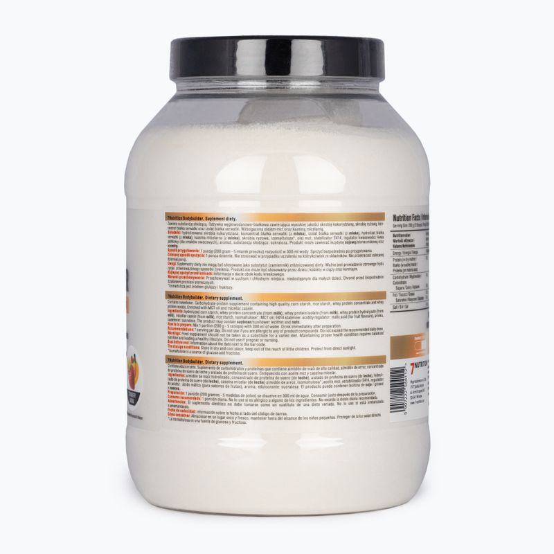 Gainer 7Nutrition 1,5 kg braškių bananų 2