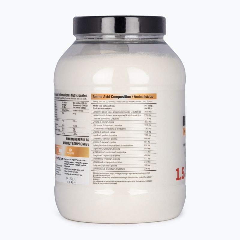 Gainer 7Nutrition 1,5 kg braškių bananų 4