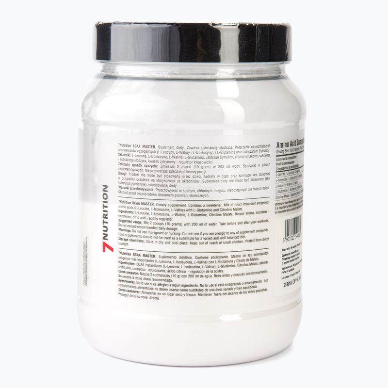 BCAA 7Nutrition Master 500 g aviečių 2
