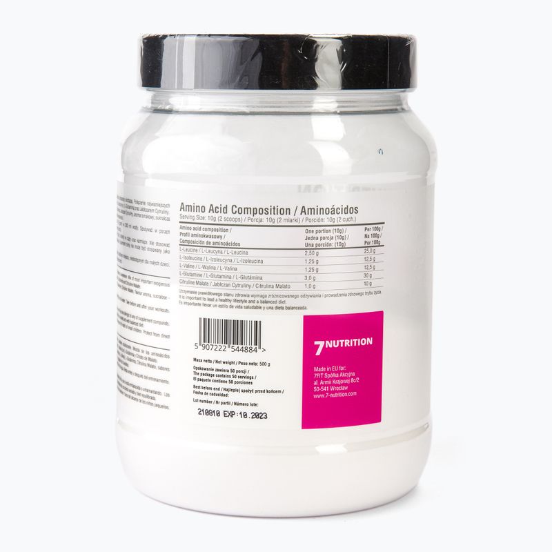 BCAA 7Nutrition Master 500 g aviečių 3