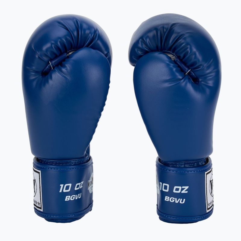 Bokso pirštinės WINDY Classic Synthetic Leather blue 4