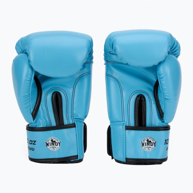 Bokso pirštinės WINDY Classic Synthetic Leather sky blue 3