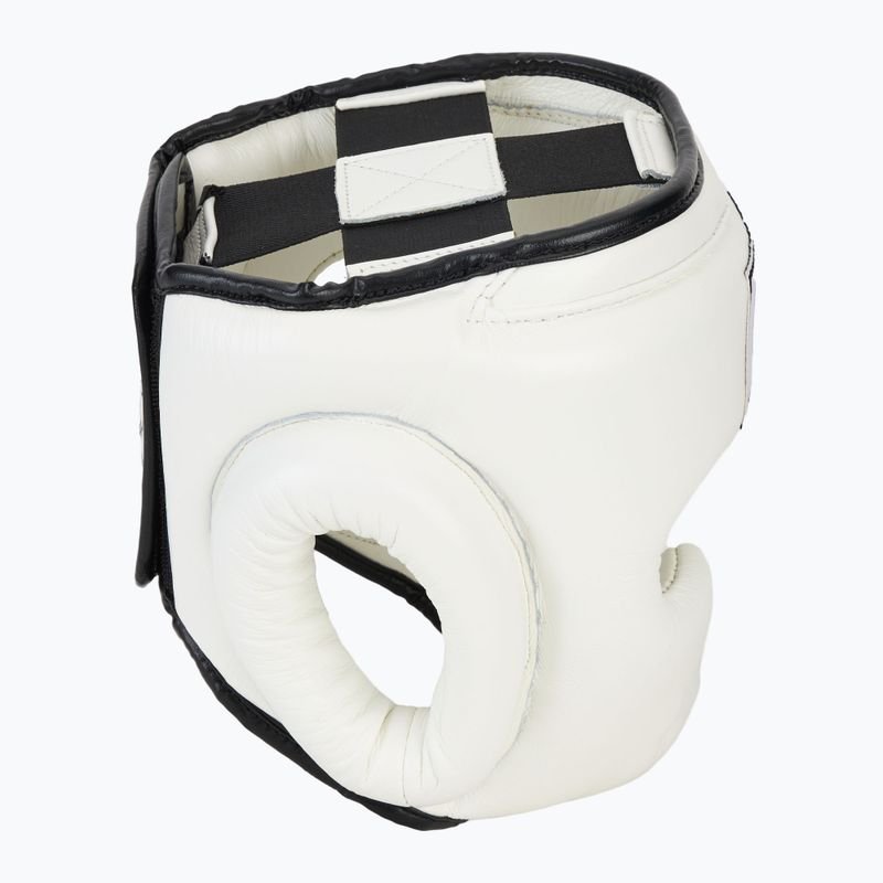 Bokso šalmas WINDY Genuine Leather white 2