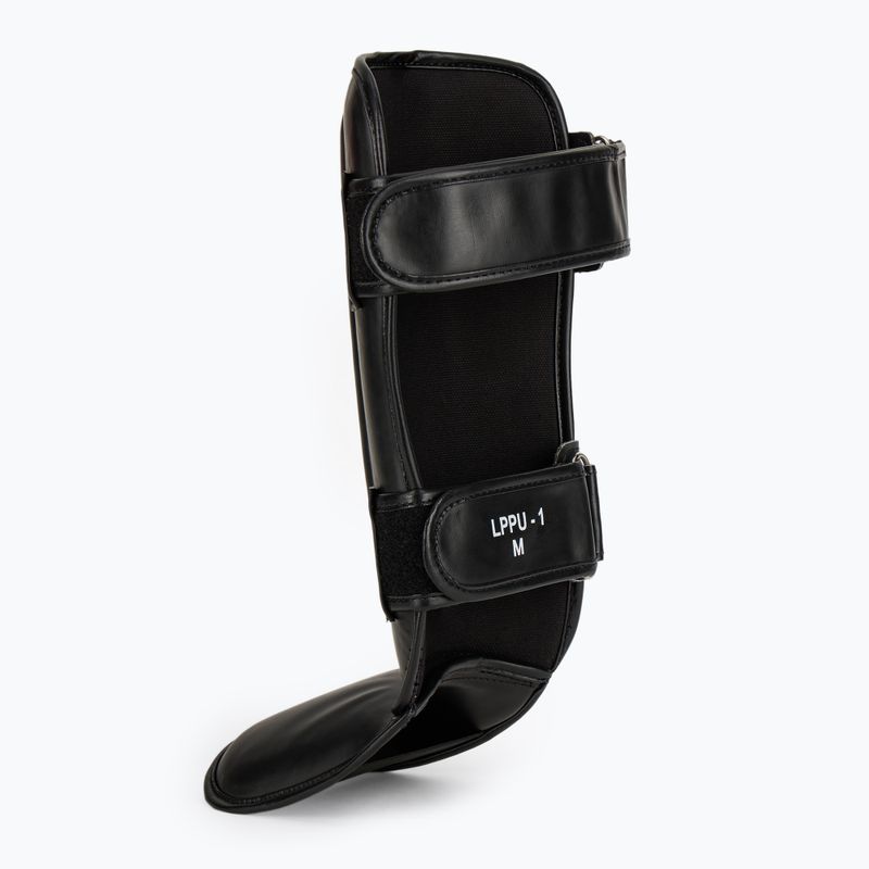 Blauzdų ir pėdų apsaugos WINDY Classic Double Strap black 3