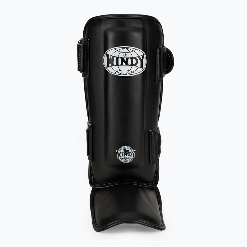 Blauzdų ir pėdų apsaugos WINDY Classic Double Strap black 4