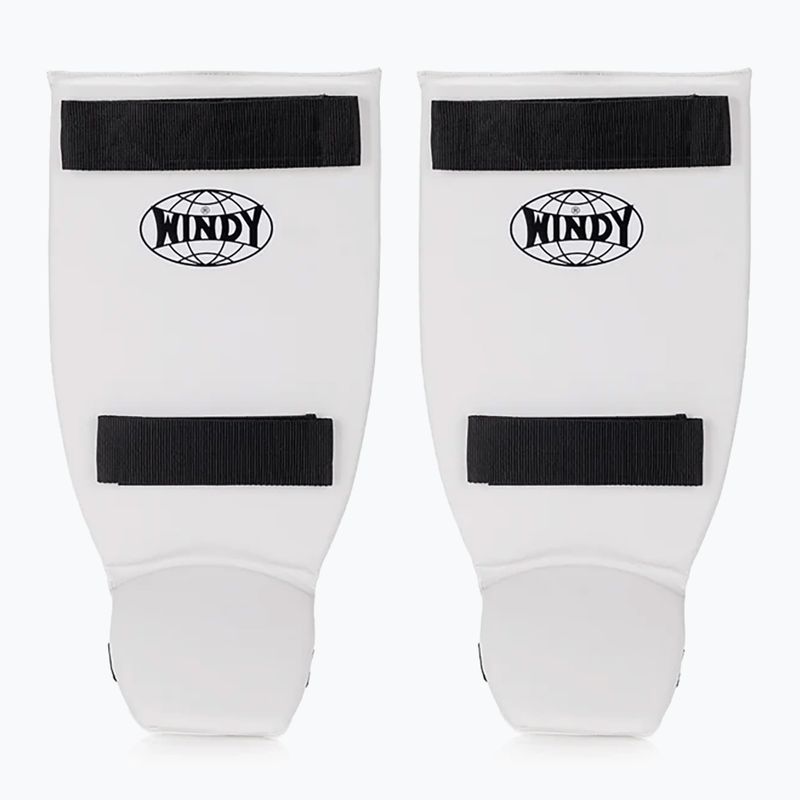 Blauzdų ir pėdų apsaugos WINDY Classic Double Strap white 9