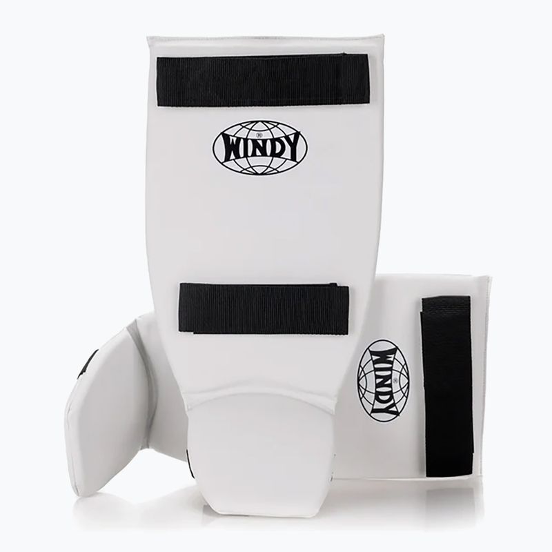 Blauzdų ir pėdų apsaugos WINDY Classic Double Strap white 10