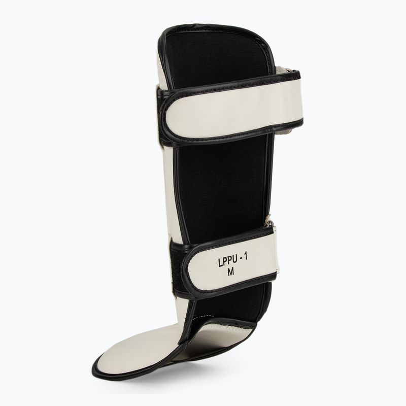 Blauzdų ir pėdų apsaugos WINDY Classic Double Strap white 3