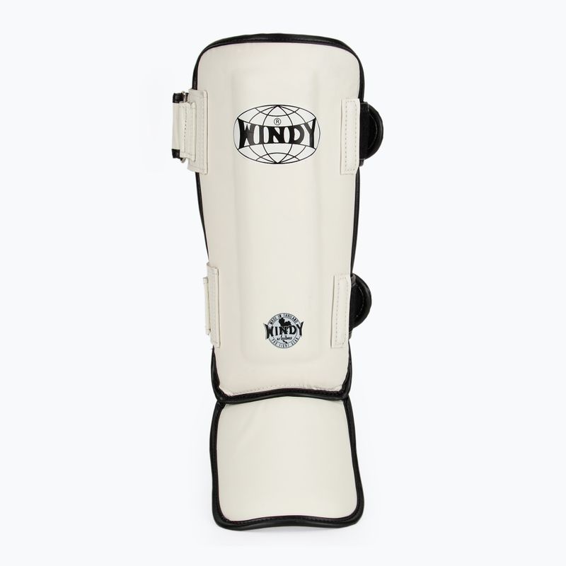 Blauzdų ir pėdų apsaugos WINDY Classic Double Strap white 4