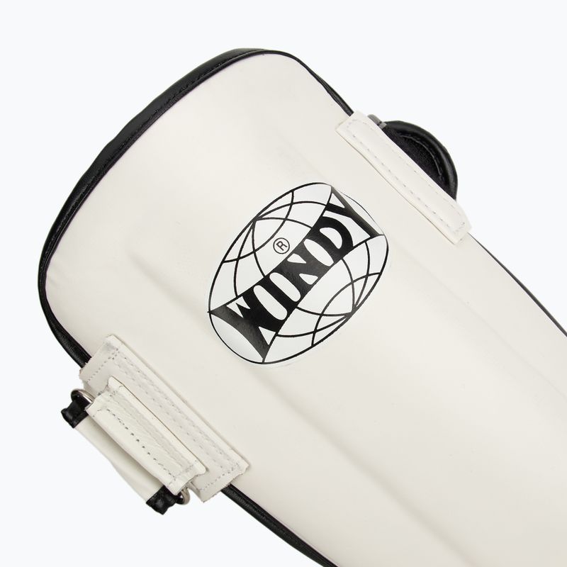 Blauzdų ir pėdų apsaugos WINDY Classic Double Strap white 7