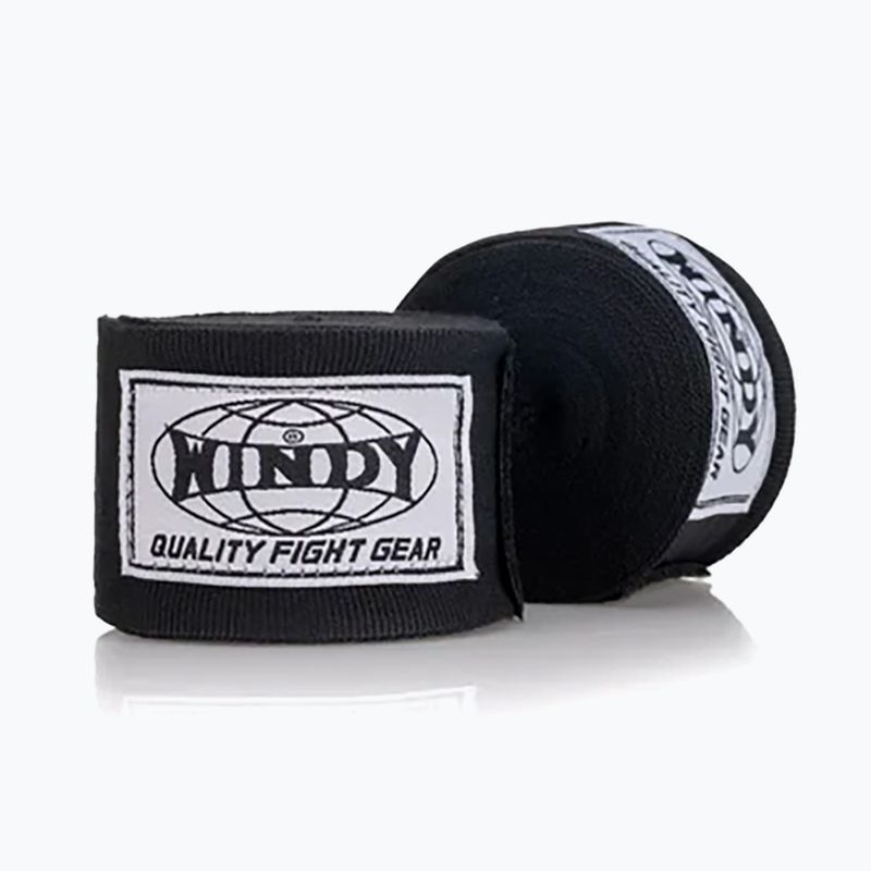 Bokso raiščiai Windy HW-2 450 cm black 5