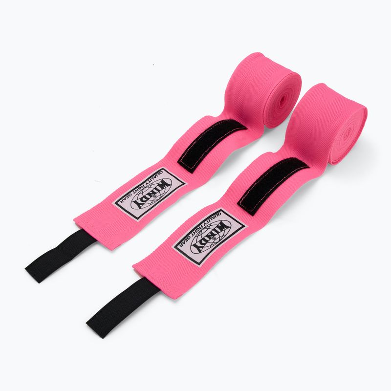Bokso raiščiai Windy HW-2 450 cm pink 2