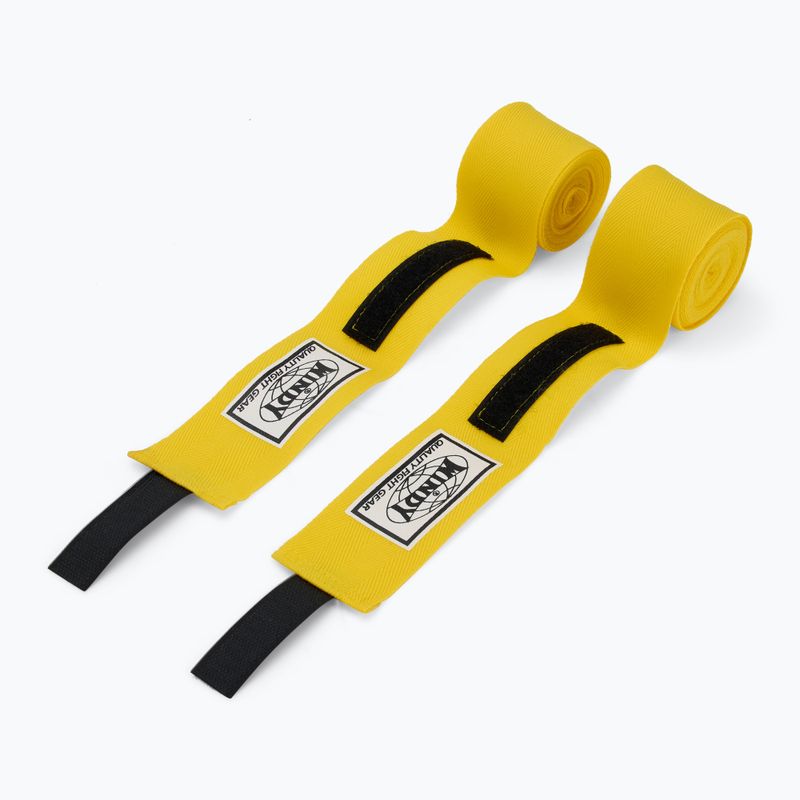 Bokso raiščiai Windy HW-2 450 cm yellow 2