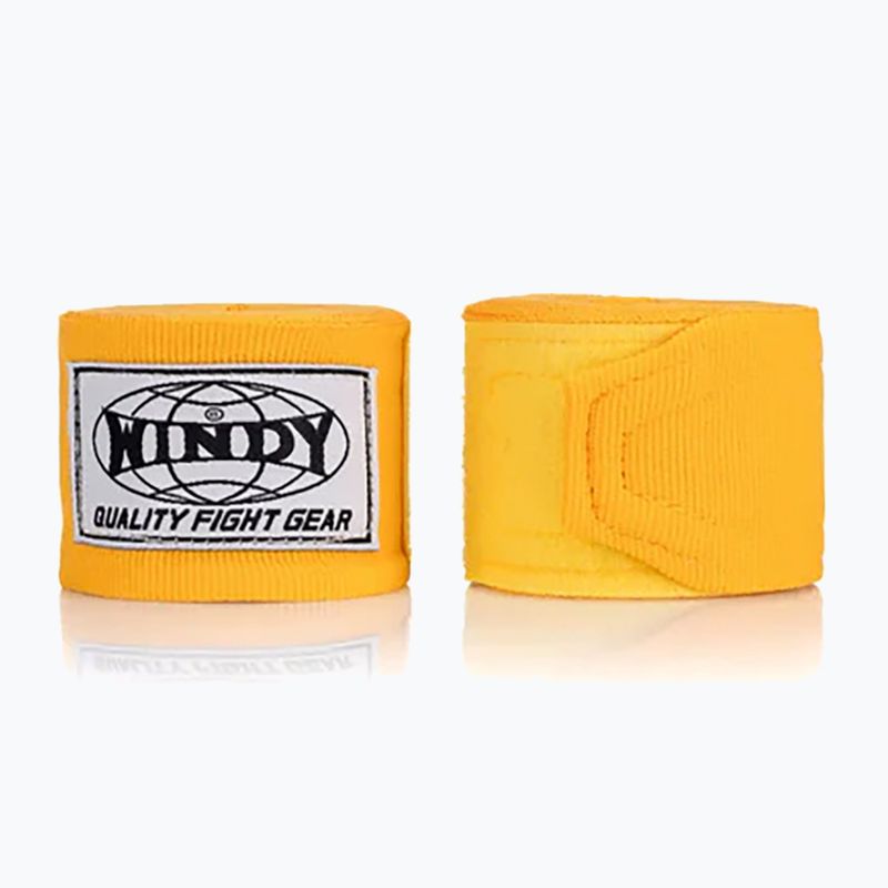 Bokso raiščiai Windy HW-2 450 cm yellow 3