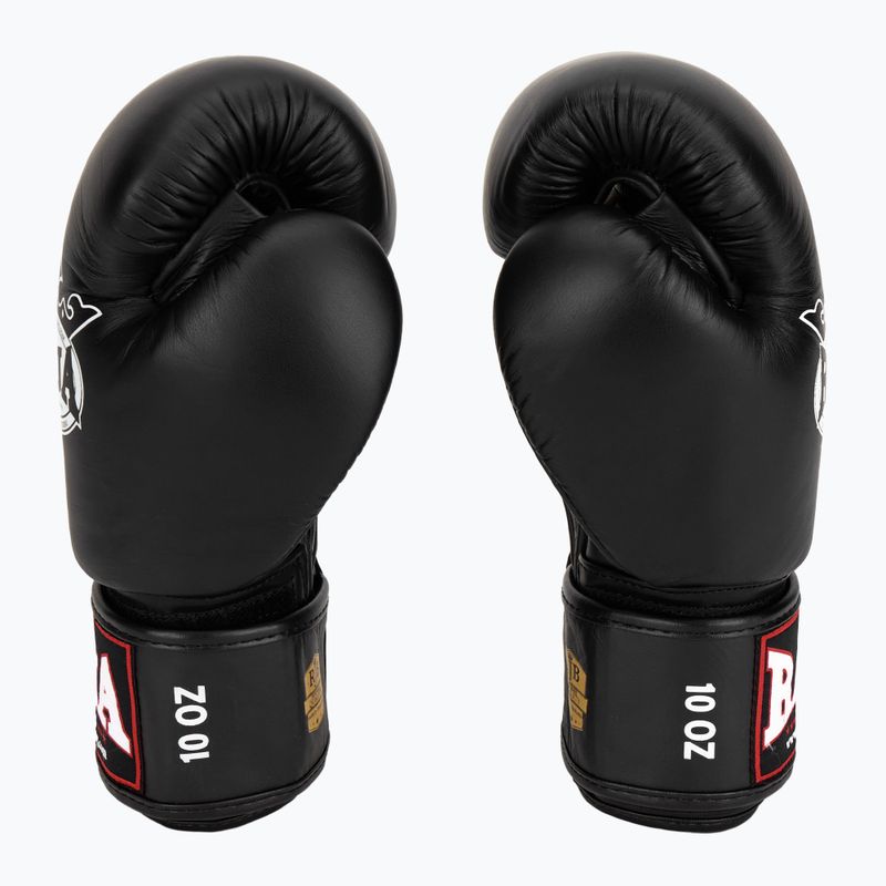 Bokso pirštinės RAJA BOXING Single Standard Genuine Leather black 3