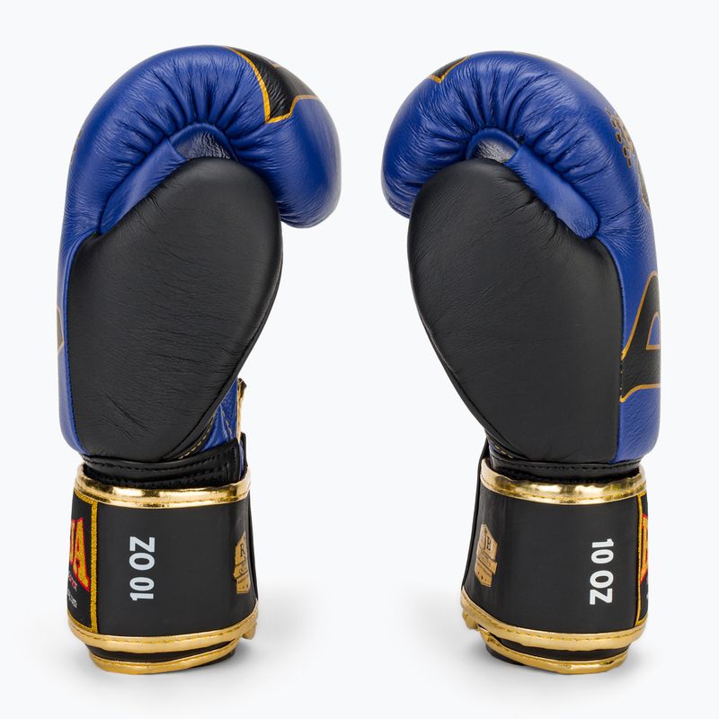 Bokso pirštinės RAJA BOXING Origin Standard Genuine Leather blue 4