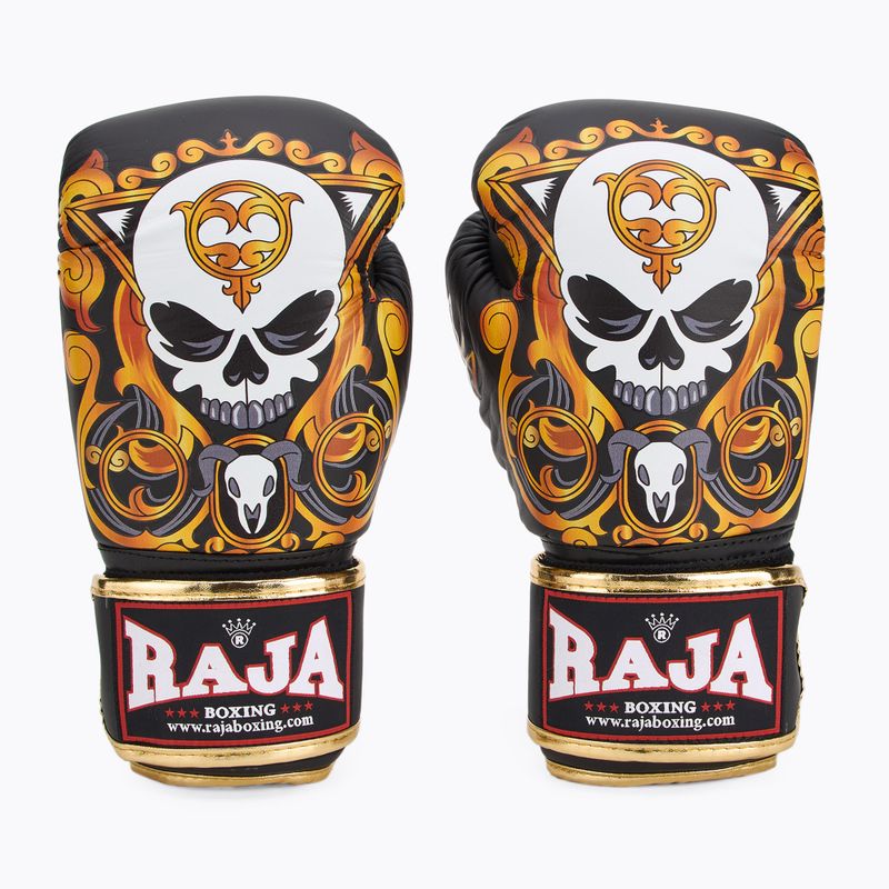Bokso pirštinės RAJA BOXING Skull Demon multicolor 2