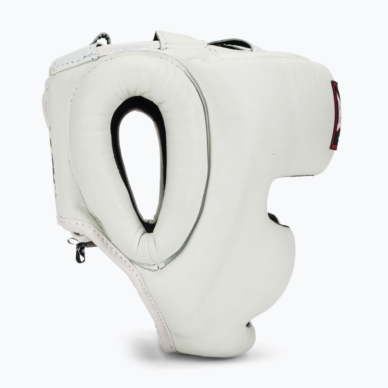 Bokso šalmas RAJA BOXING Genuine Leather white 2