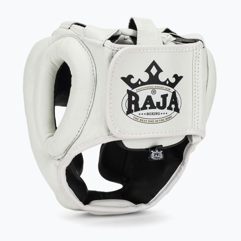 Bokso šalmas RAJA BOXING Genuine Leather white 3