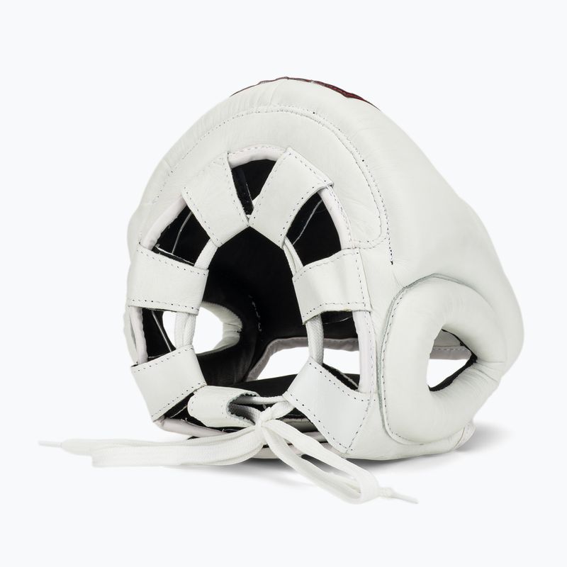 Bokso šalmas RAJA BOXING Genuine Leather white 6