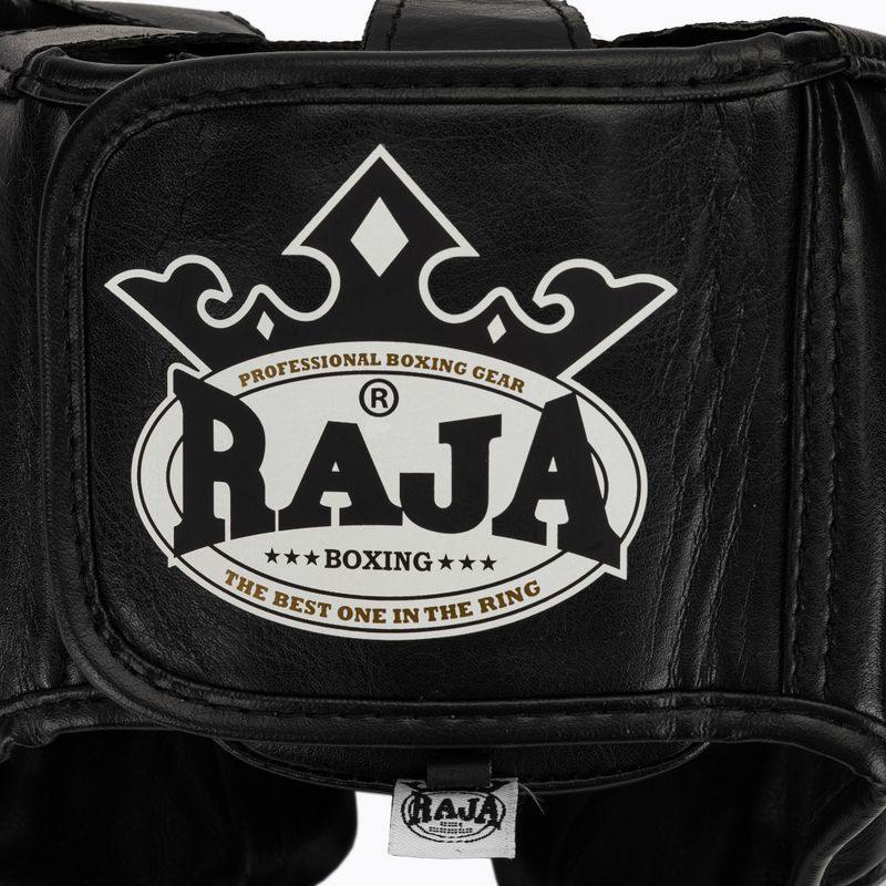 Bokso šalmas RAJA BOXING Semi Leather black 5
