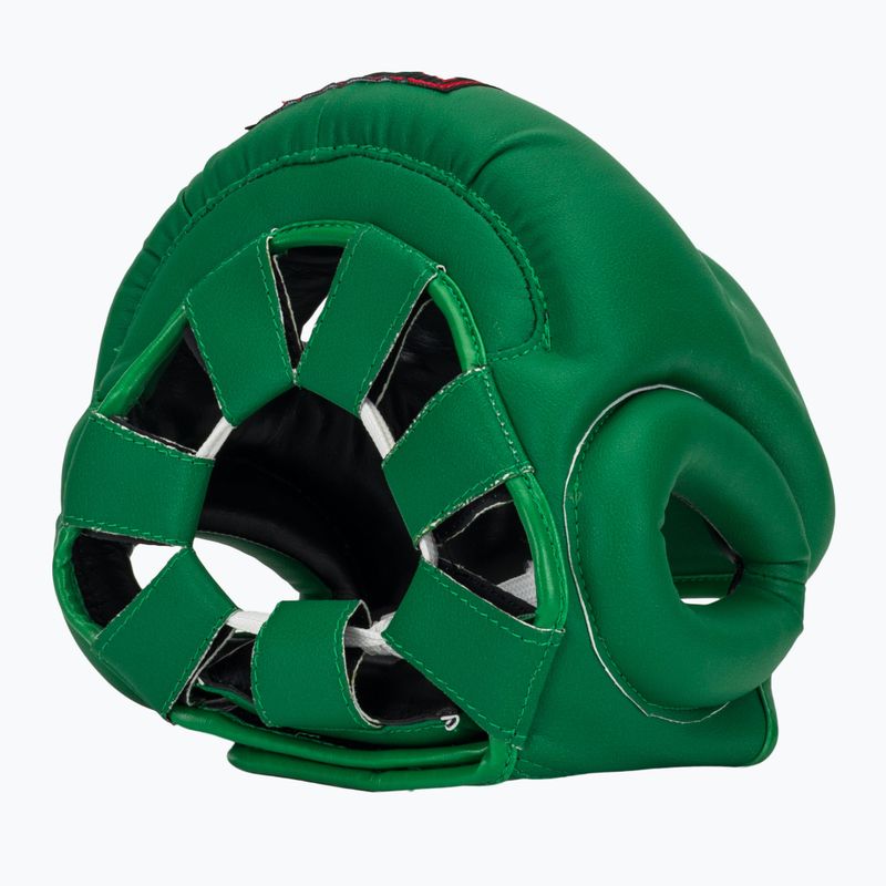 Bokso šalmas RAJA BOXING Semi Leather green 6