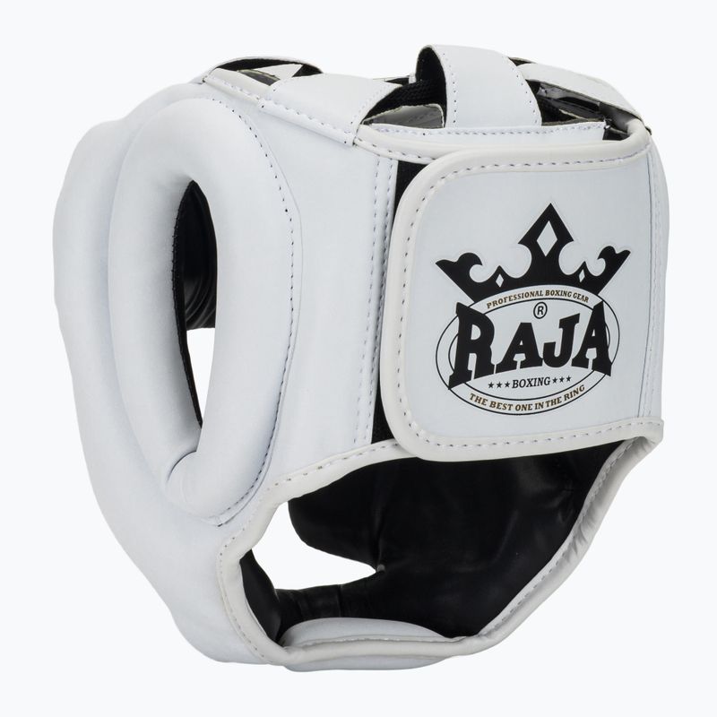 Bokso šalmas RAJA BOXING Semi Leather white 3