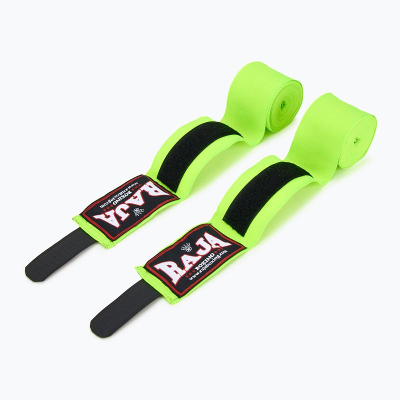 Bokso raiščiai RAJA BOXING RHW 450 cm green 2
