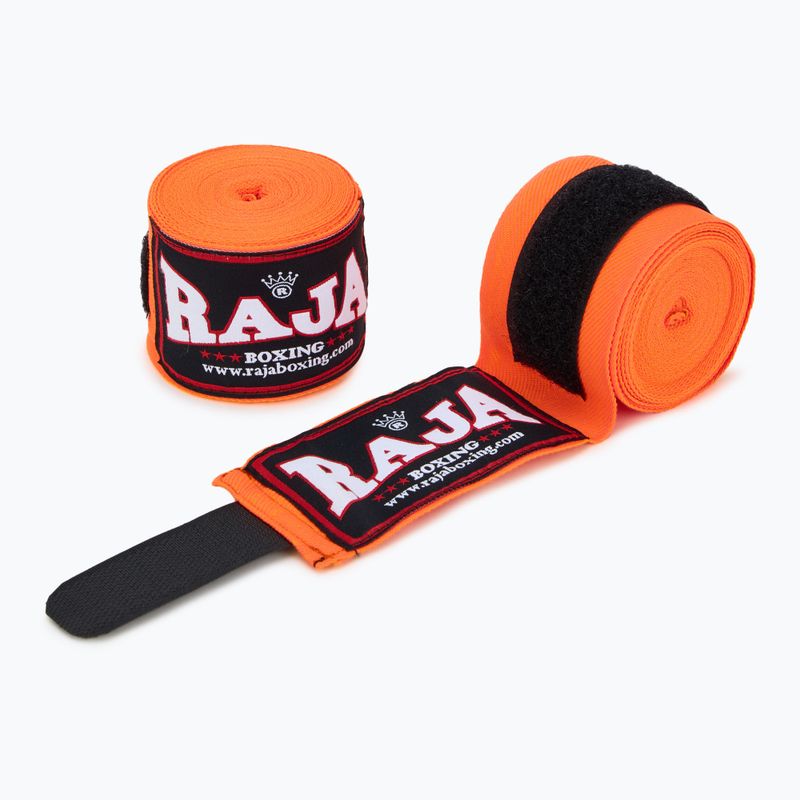 Bokso raiščiai RAJA BOXING RHW 450 cm orange