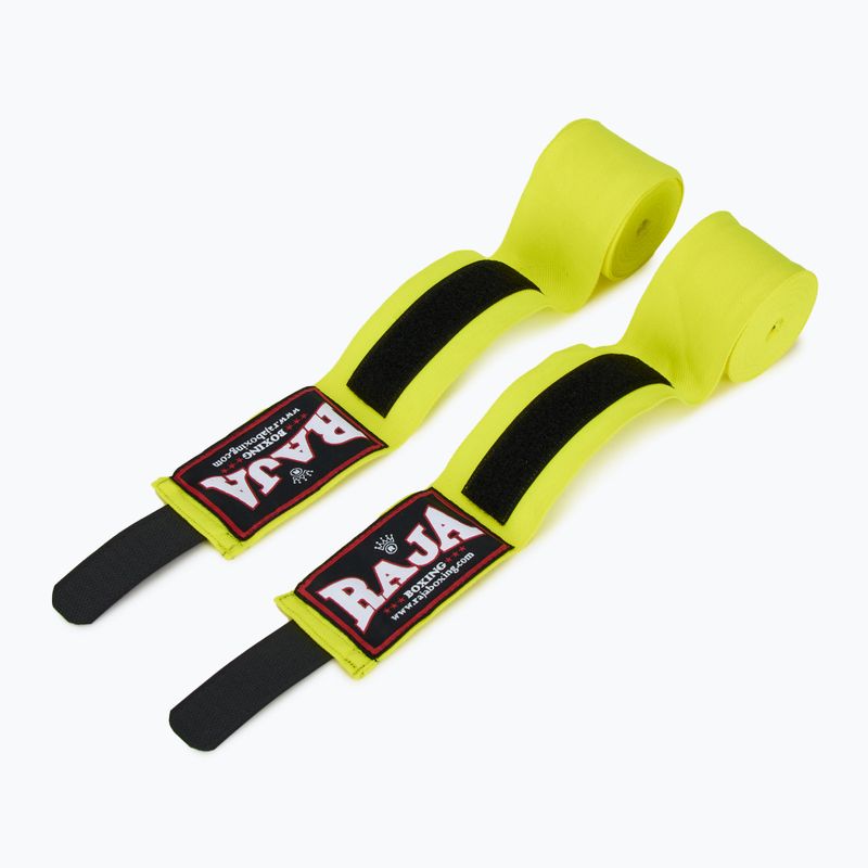 Bokso raiščiai RAJA BOXING RHW 450 cm yellow 2