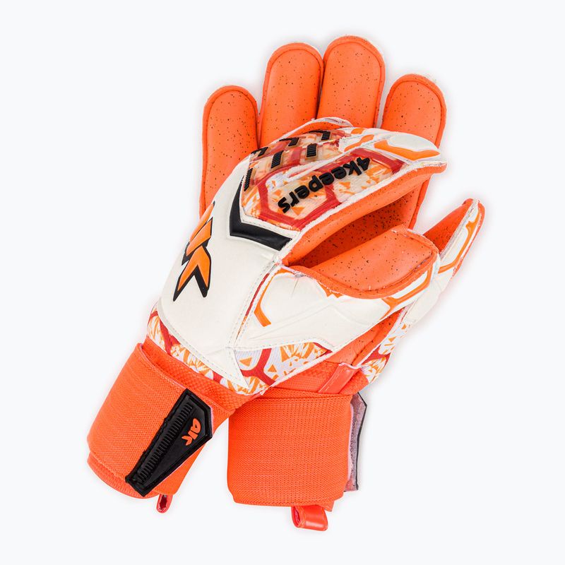 4keepers Force V 2.20 RF vartininko pirštinė balta/oranžinė 2