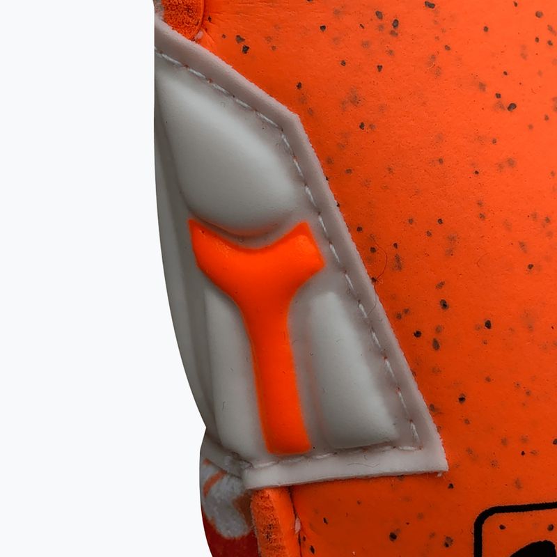 4keepers Force V 2.20 RF vaikiškos vartininko pirštinės baltos/oranžinės 8