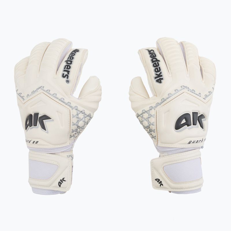 4keepers Guard Classic MF vartininko pirštinės balta/juoda