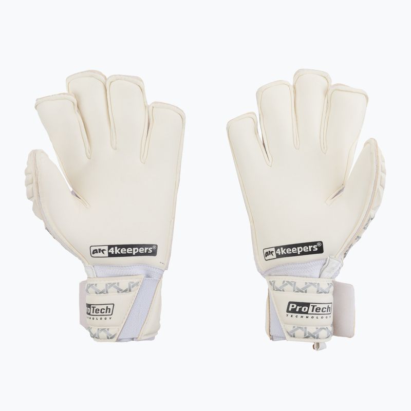 4keepers Guard Classic MF vartininko pirštinės balta/juoda 2