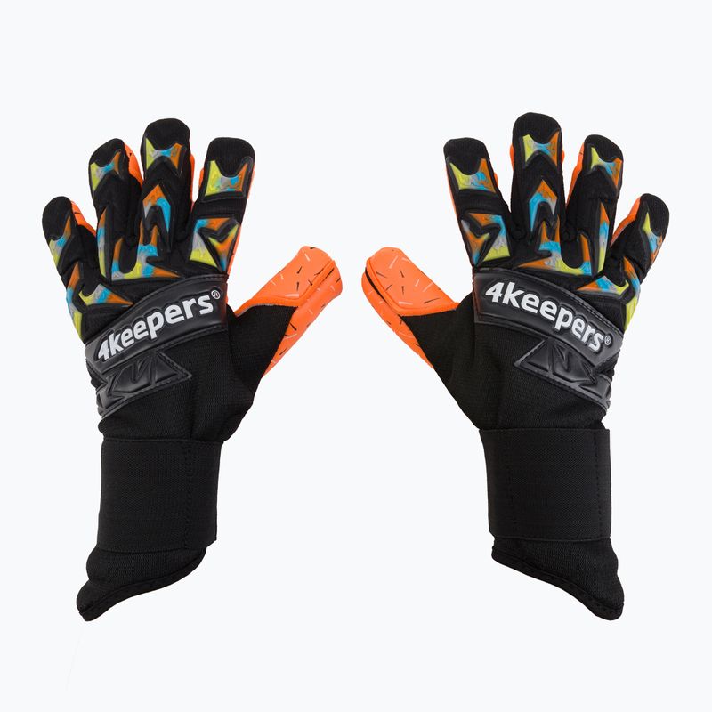 4keepers Equip Flame NC vartininko pirštinė juoda/daugiaspalvė